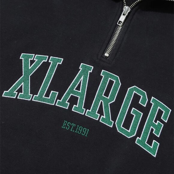 Arch Logo Half Zip Pullover Knit Men's - Picture 4 of 8